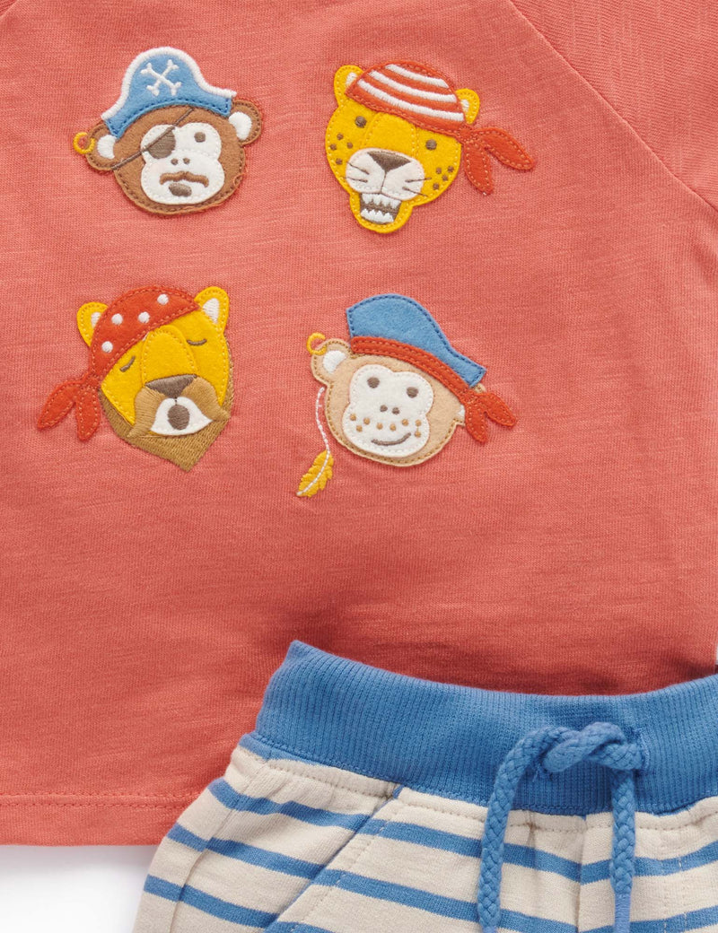 Baby Pirate Tee and Short Set