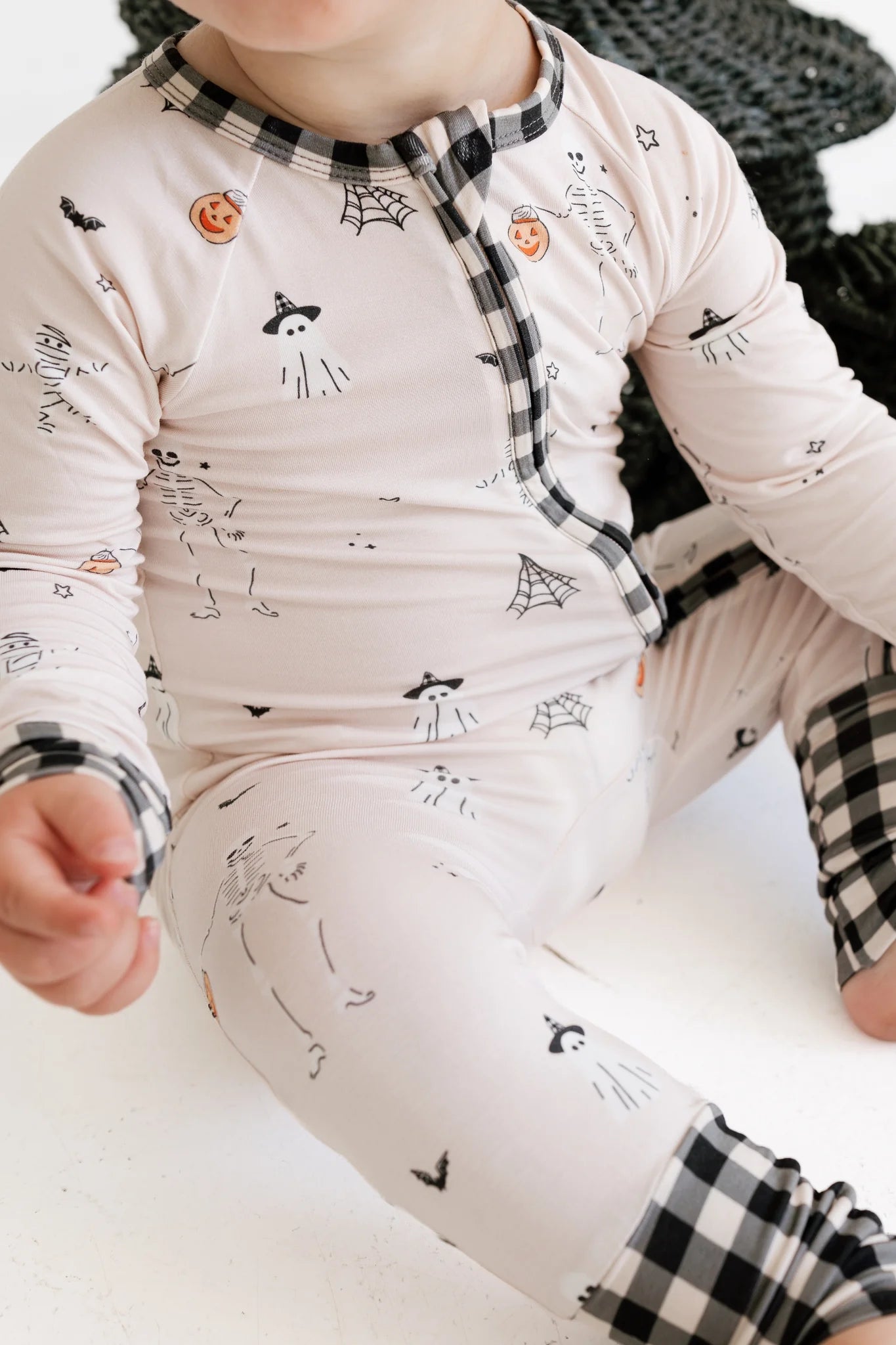 The Boo Crew Zipper Romper