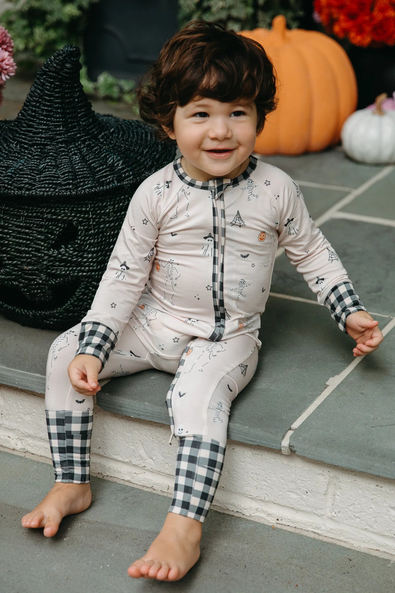 The Boo Crew Zipper Romper