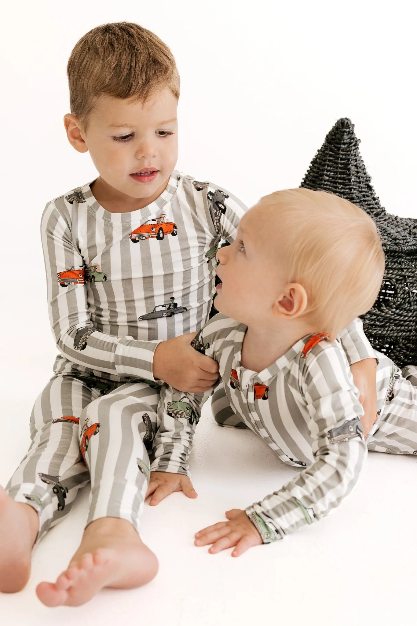 Spooky Little Riders Zipper Romper