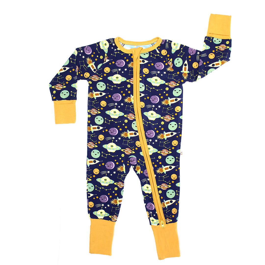 Out of This World Bamboo Double Zip Pajamas