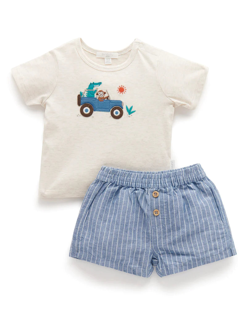 Baby Tee and Short Set