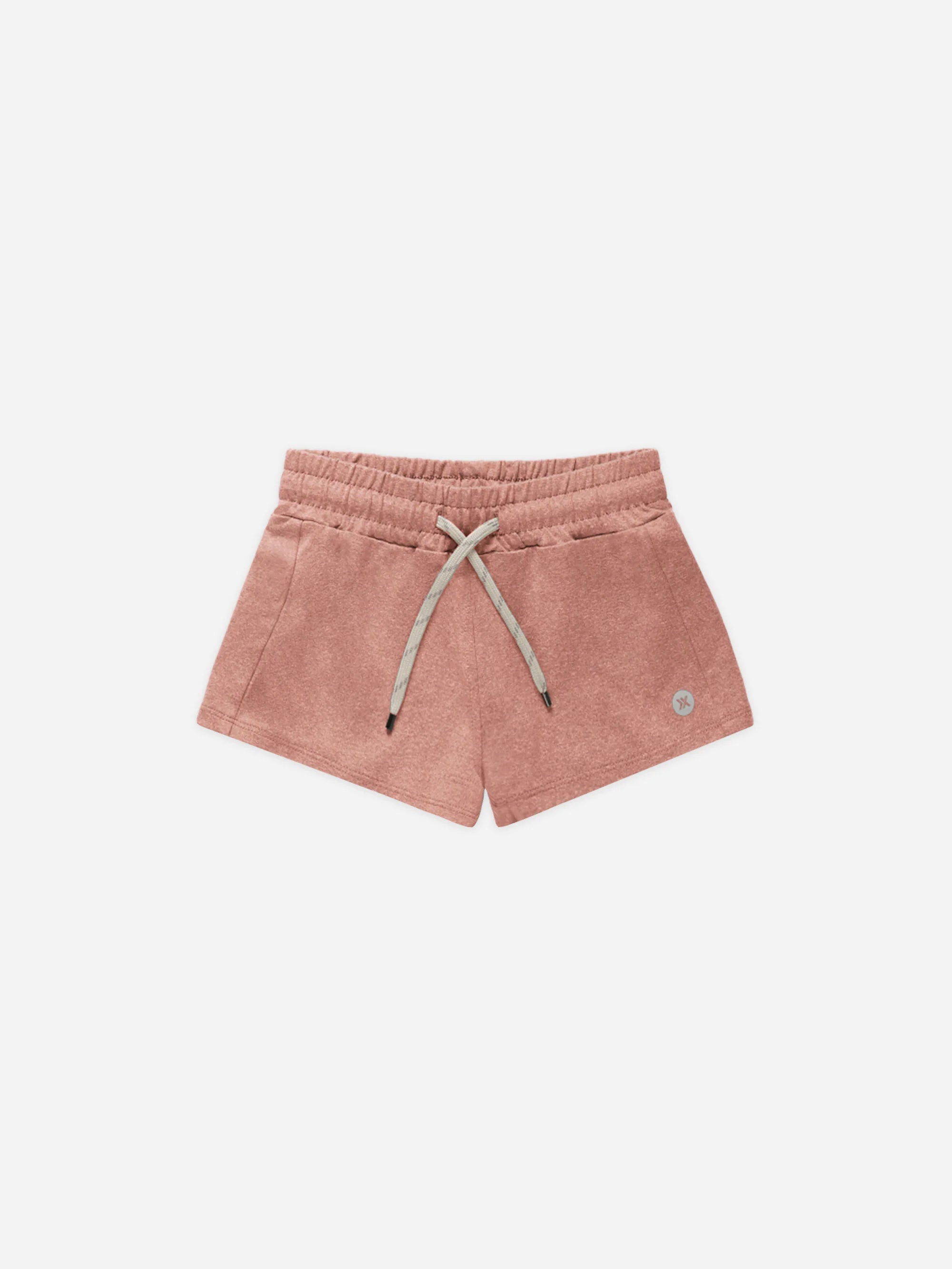 Laguna Tech Short || Heathered Lipstick