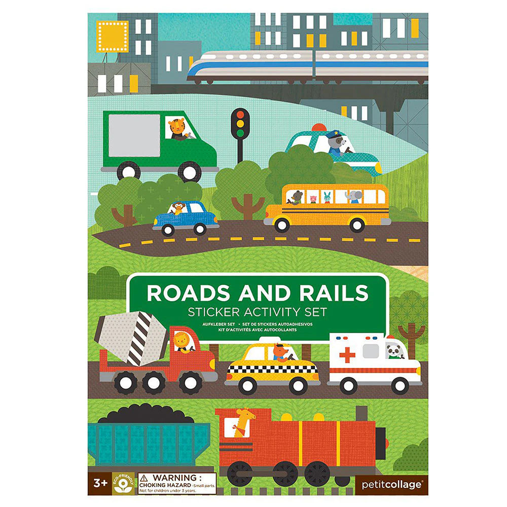 Road and Rails Sticker Activity Set