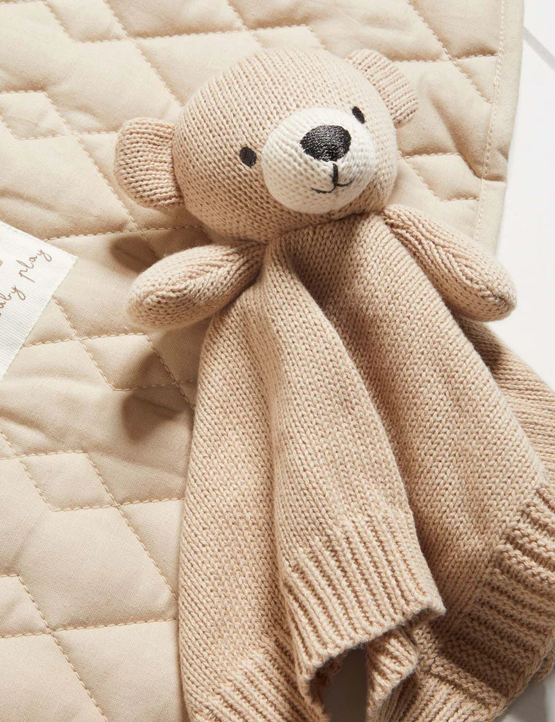 Knitted Bear Lovey