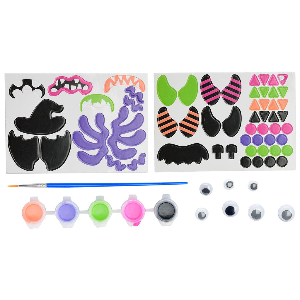 Paint Your Own Pumpkin Monsters Kit