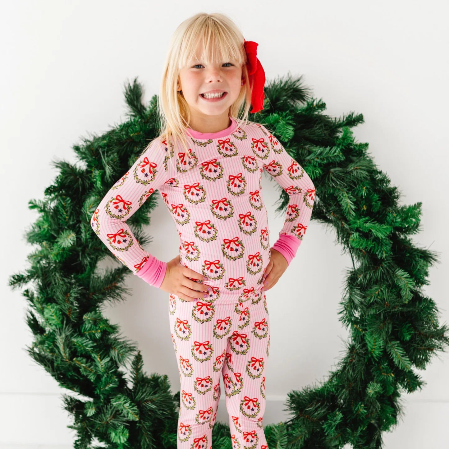 Sparkle & Spruce Two-Piece Pajama Set