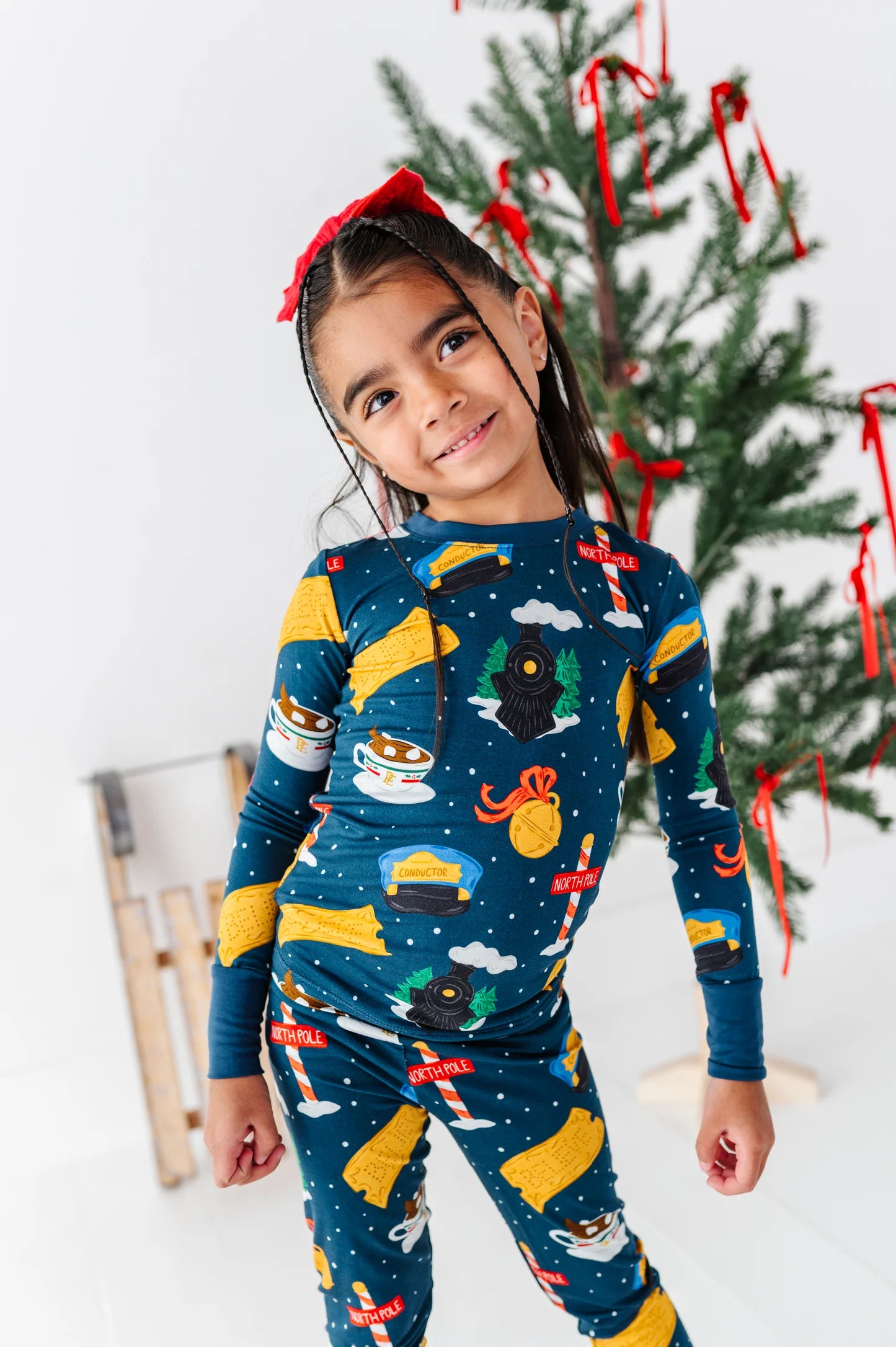 Christmas Polar Express Two-Piece Pajama Set