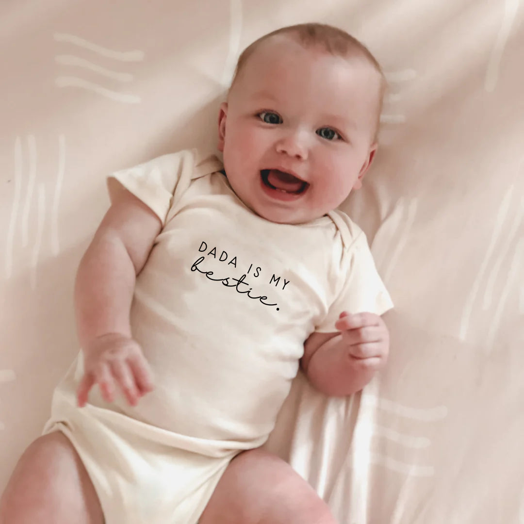 Dada is my Bestie | Organic Cotton Bodysuit