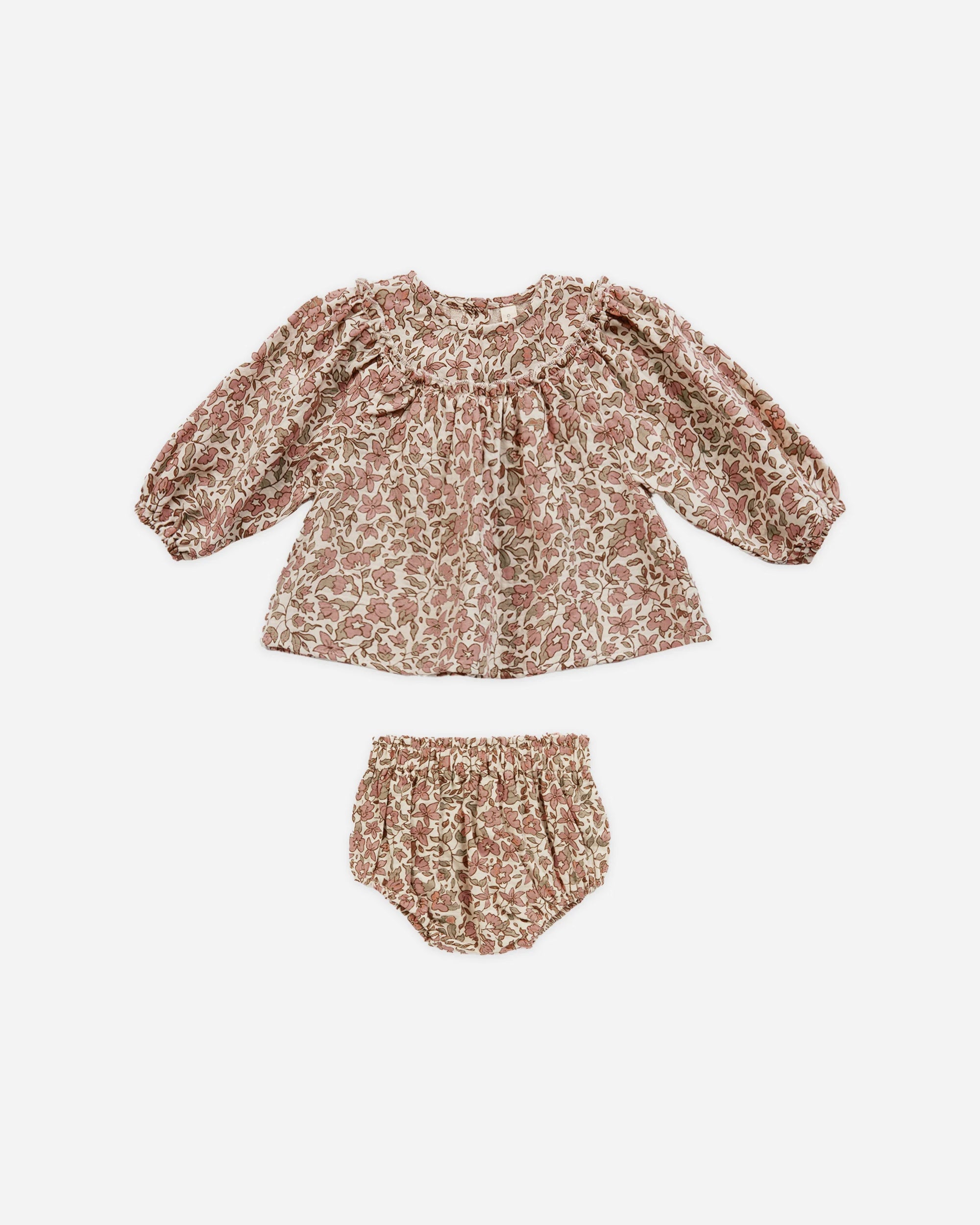 Mia Top + Bloomer Set || Camelia