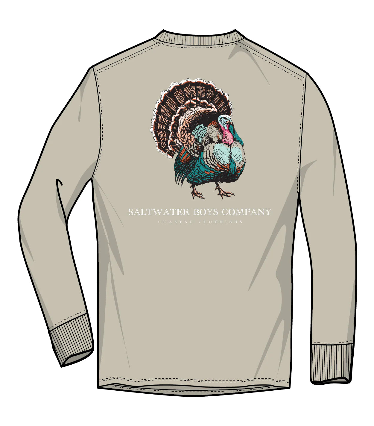 Turkey Long Sleeve Graphic Tee