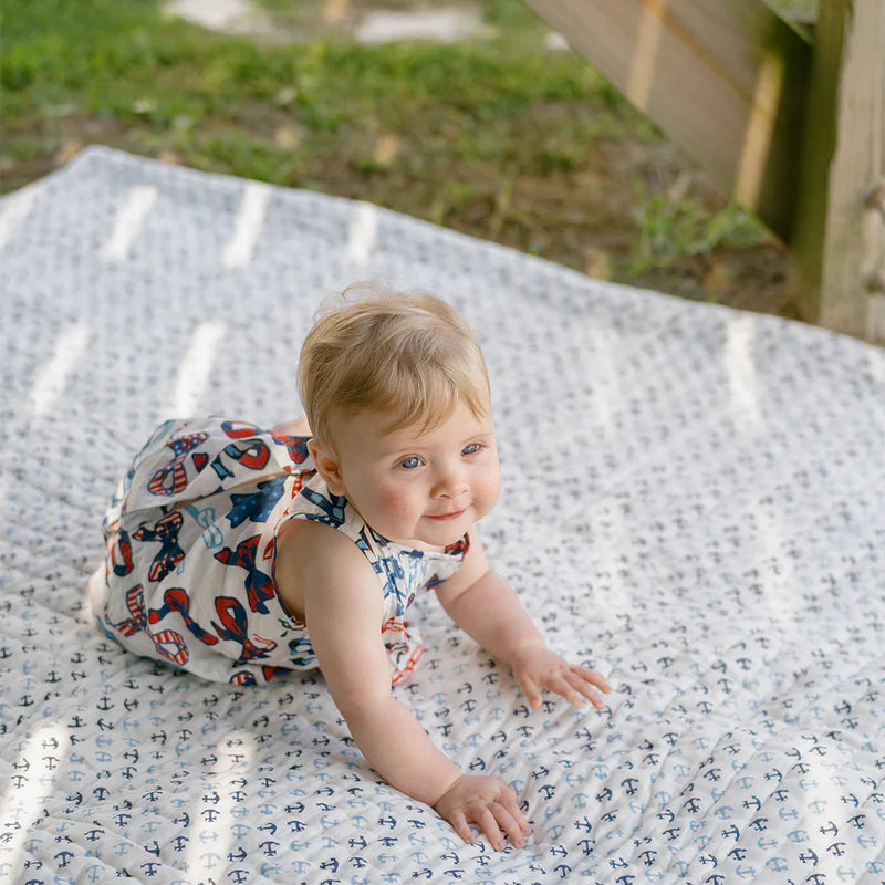 Jaipur 2-piece set in Red White & Bows