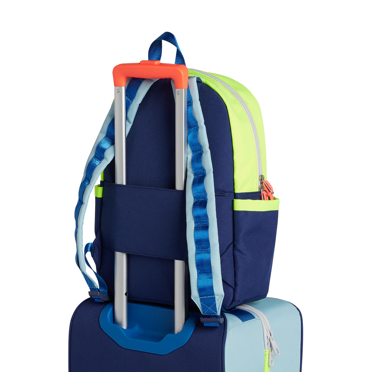 Navy & Neon Kane Backpack