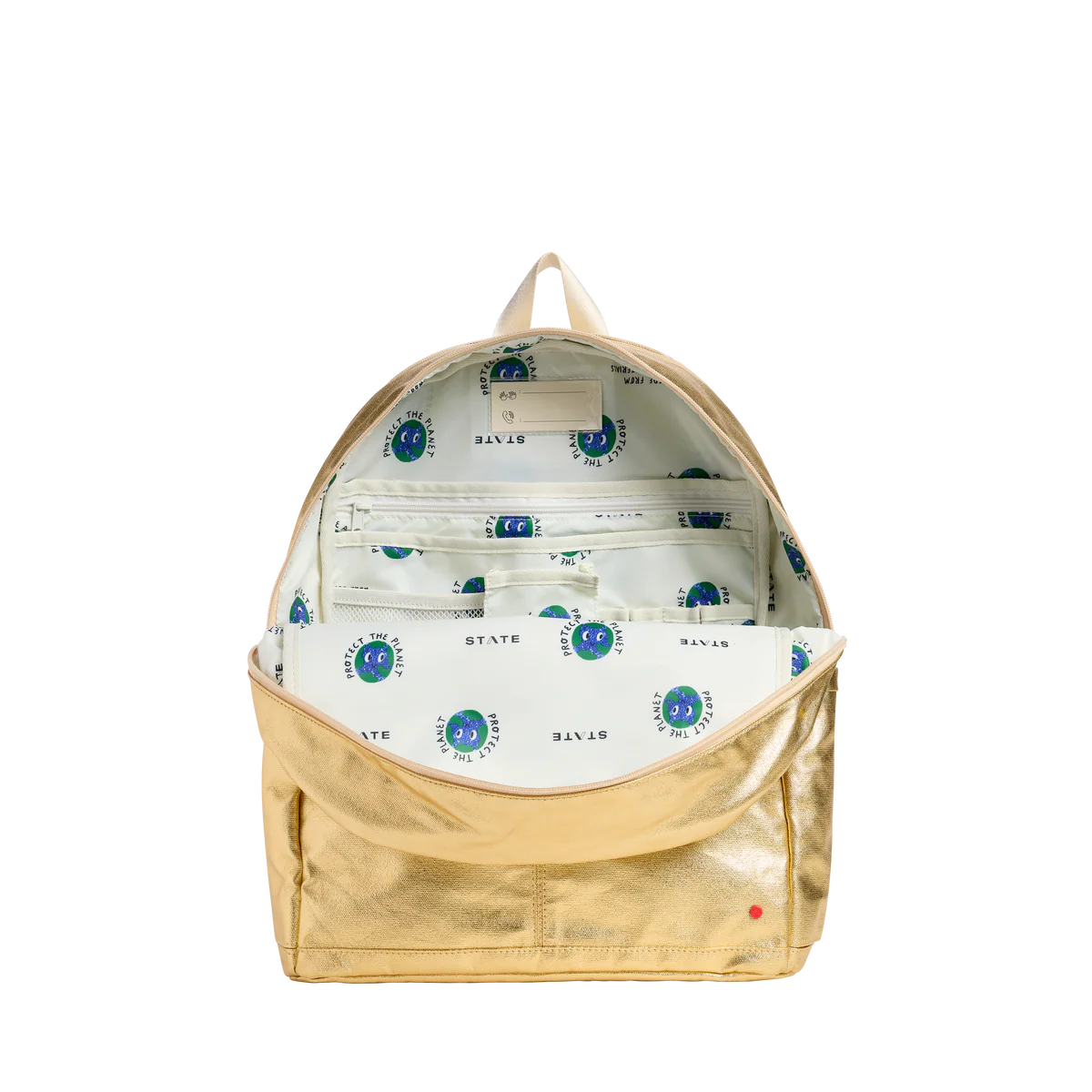 Sunset Puffer Kane Double Pocket Large Backpack