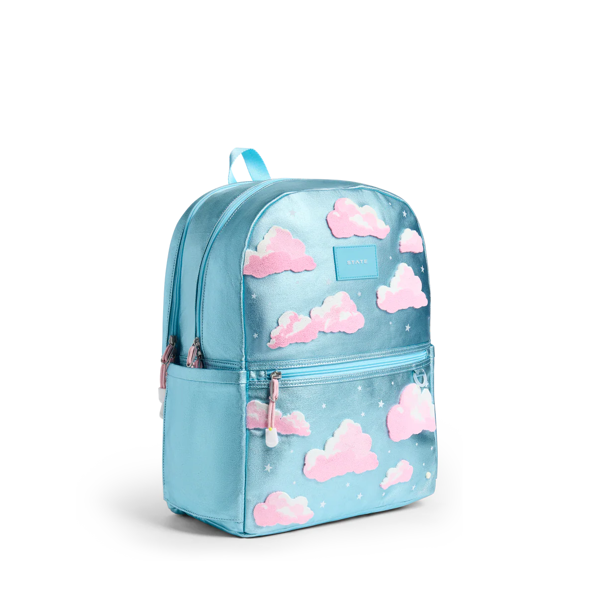 Metallic Clouds Kane Double Pocket Backpack