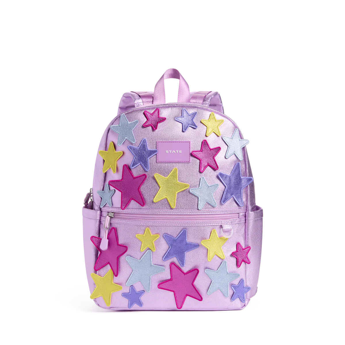 Metallic 3D Stars Kane Backpack