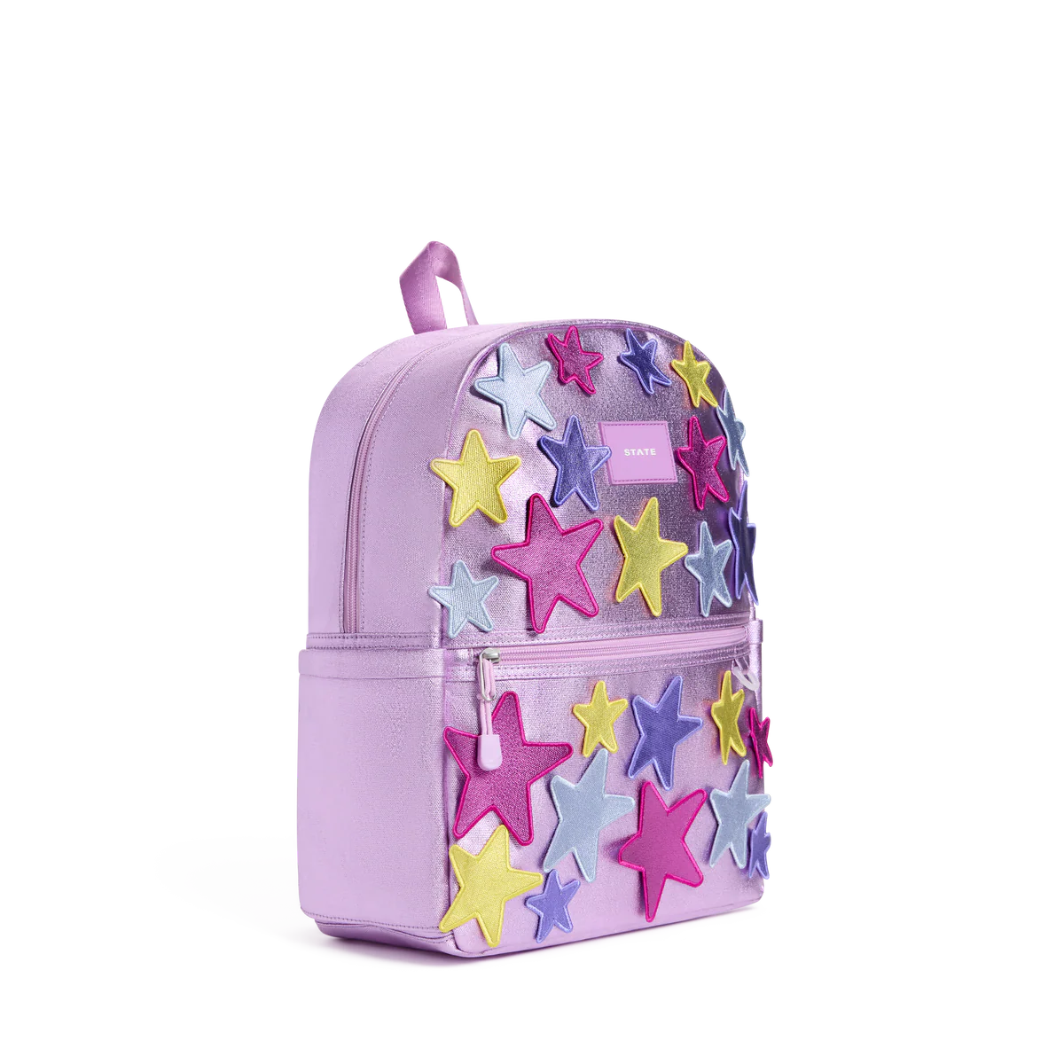 Metallic 3D Stars Kane Backpack