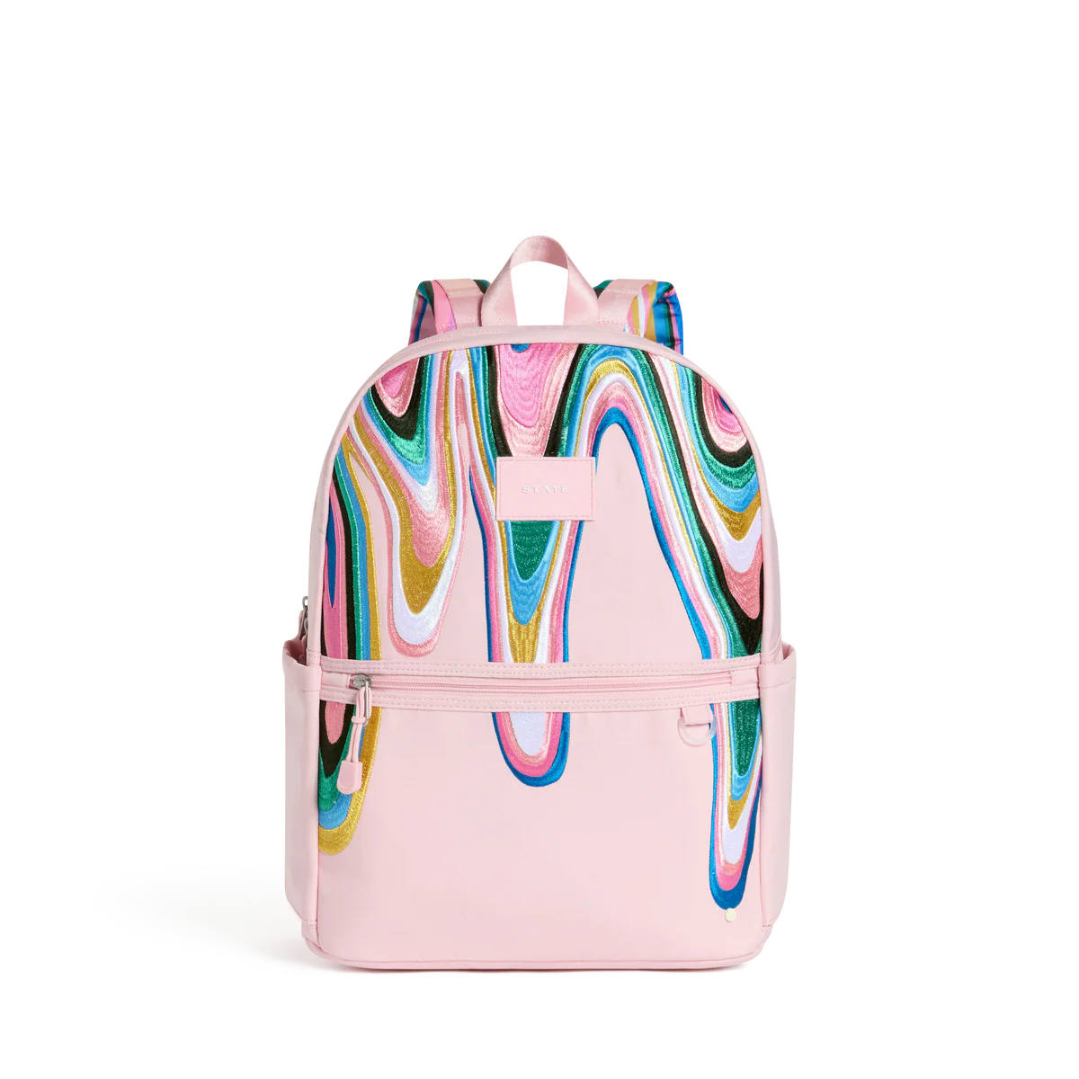 Paint Wave Kane Double Pocket Backpack