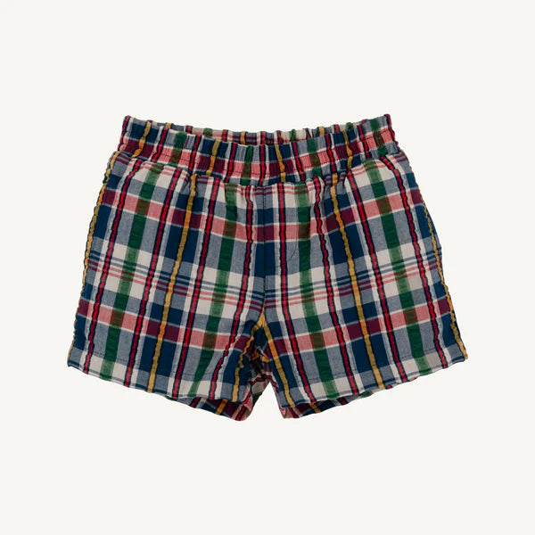 Gramercy Park Plaid Seersucker Sheffield Shorts