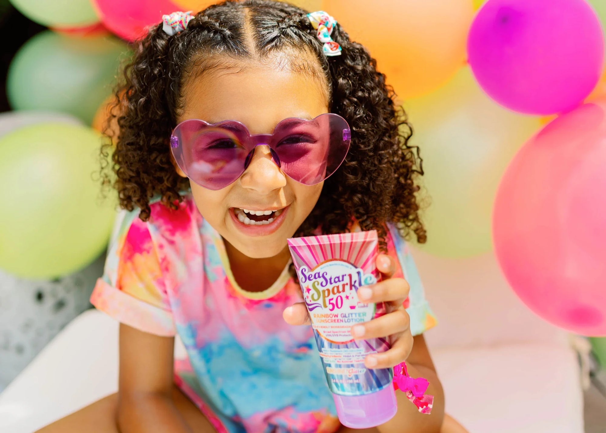 Sea Star Sparkle | Party Cake Scent | Glitter Sunscreen