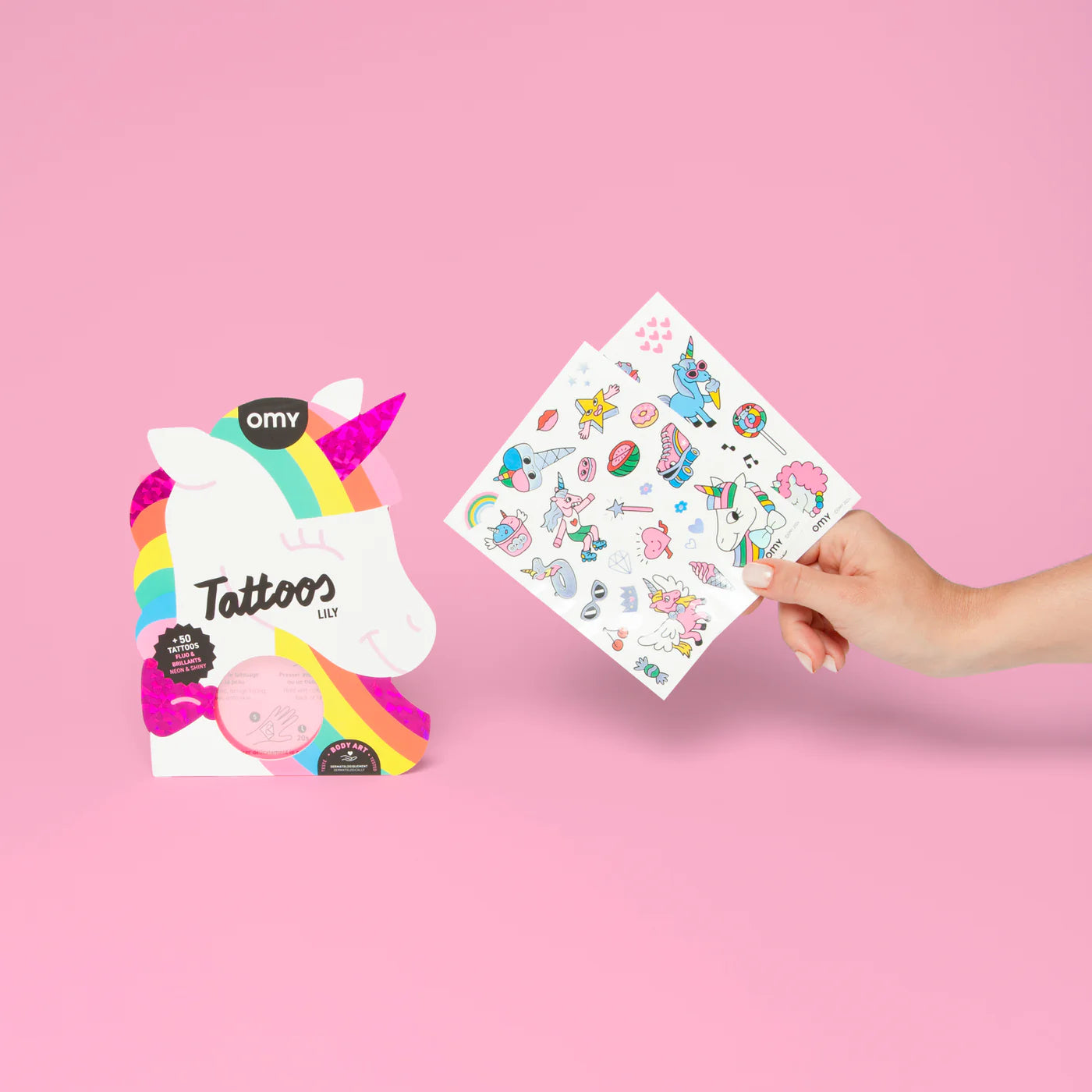 Unicorn Temporary Tattoos