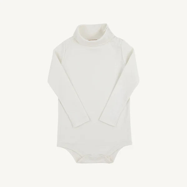Tatum's Turtleneck Onesie in Palmetto Pearl