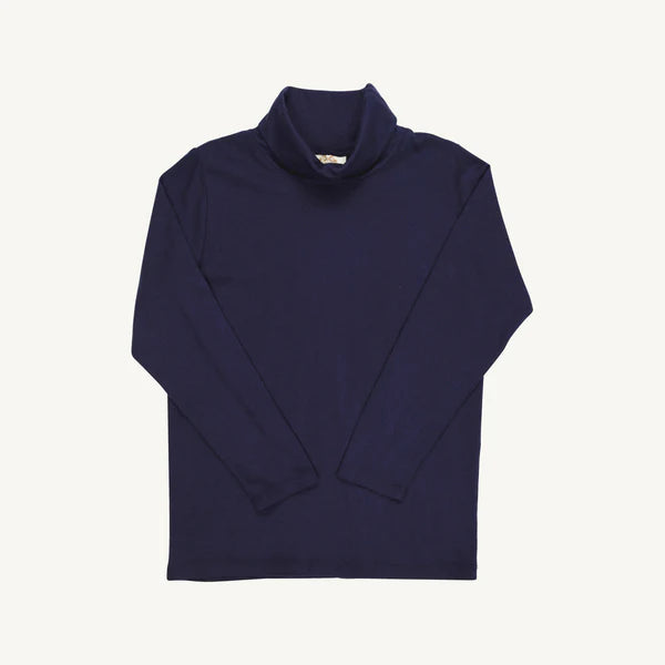 Tatum's Turtleneck & Onesie in Nantucket Navy