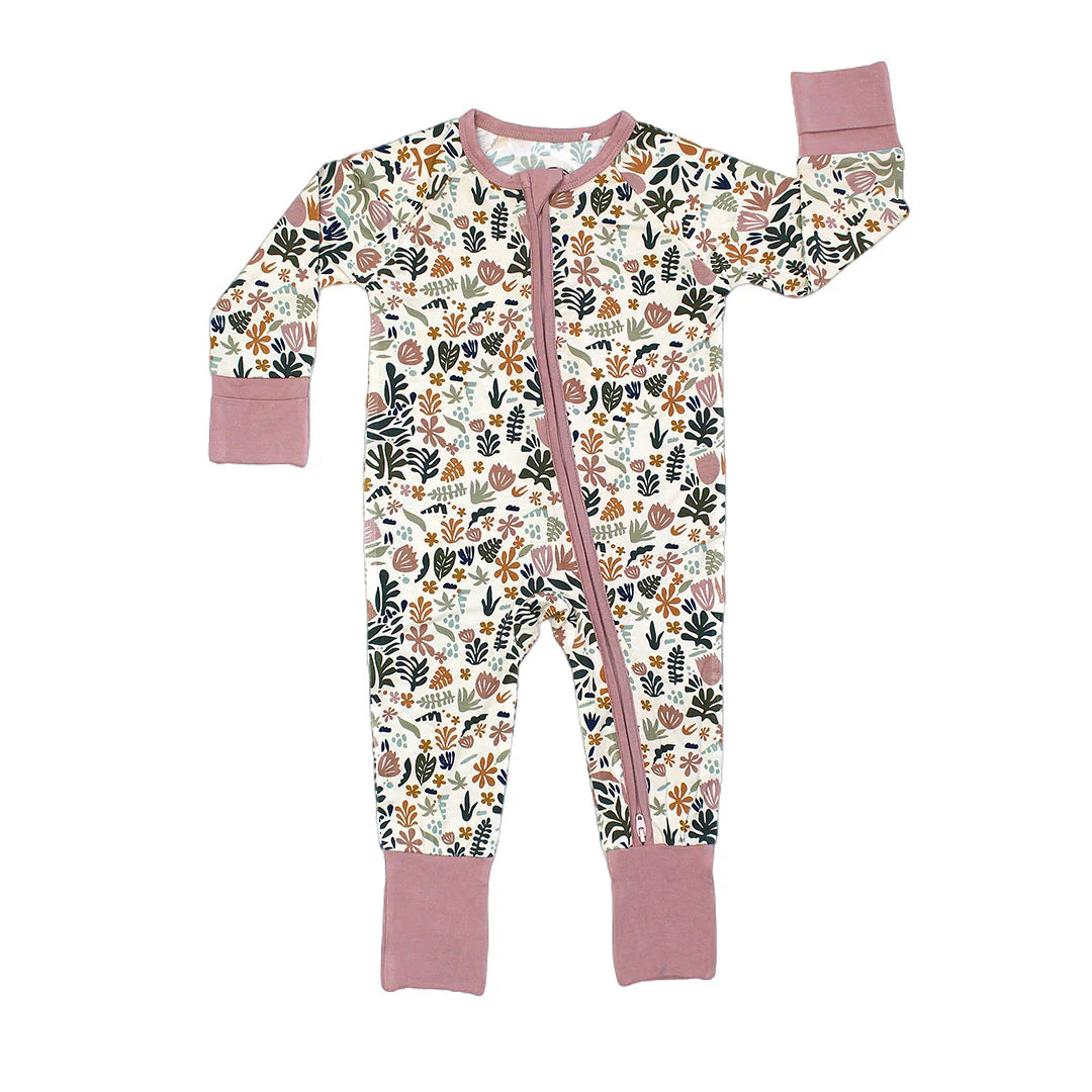 Tropical Paradise Bamboo Baby Pajamas