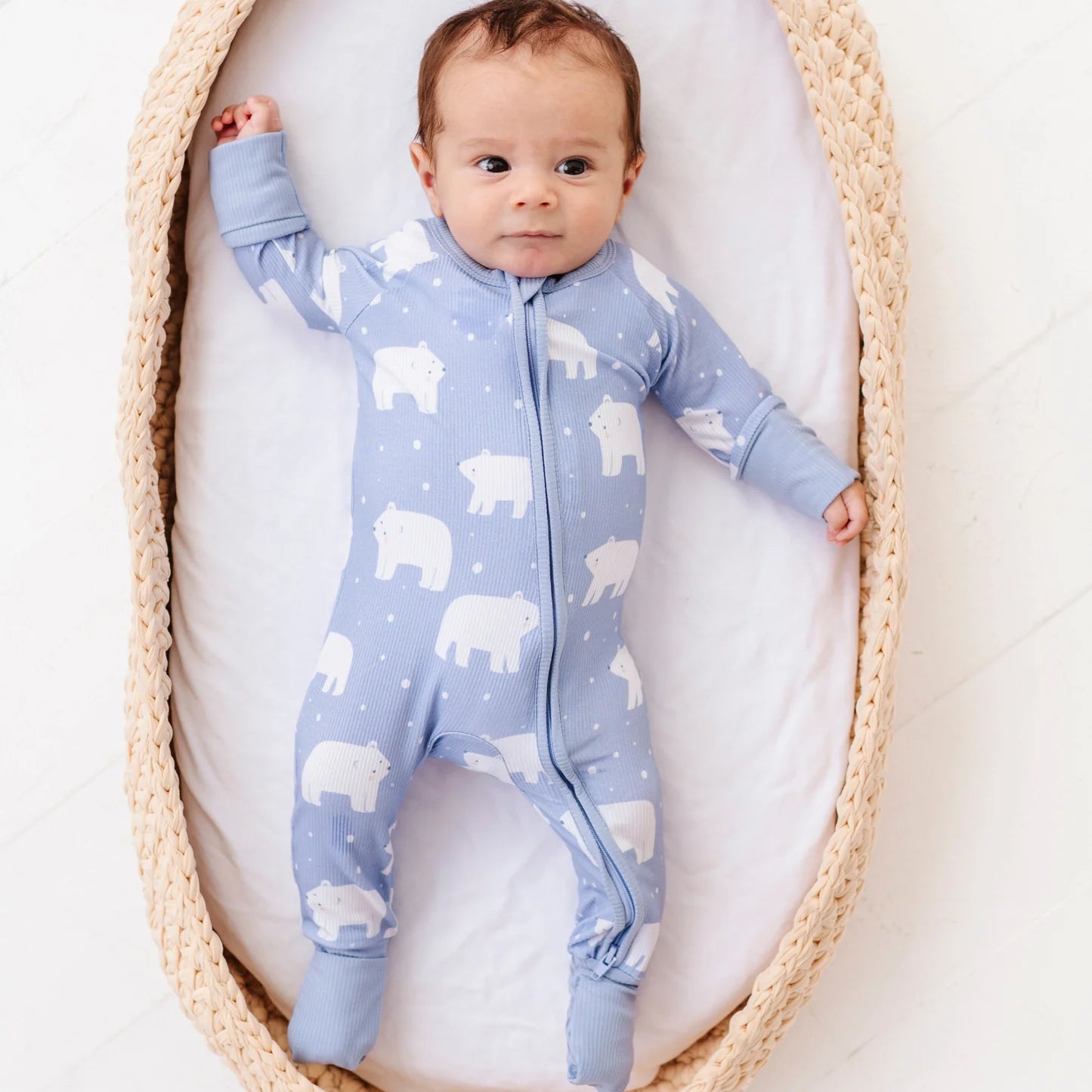 Stay Chill Ribbed Convertible Footie Pajama