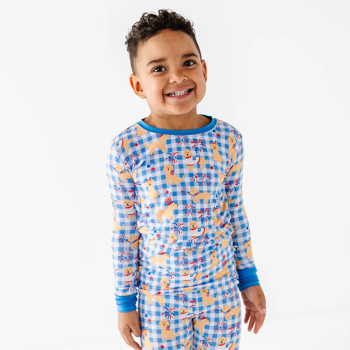 Yankee Doodle Doggies Kids Pajamas