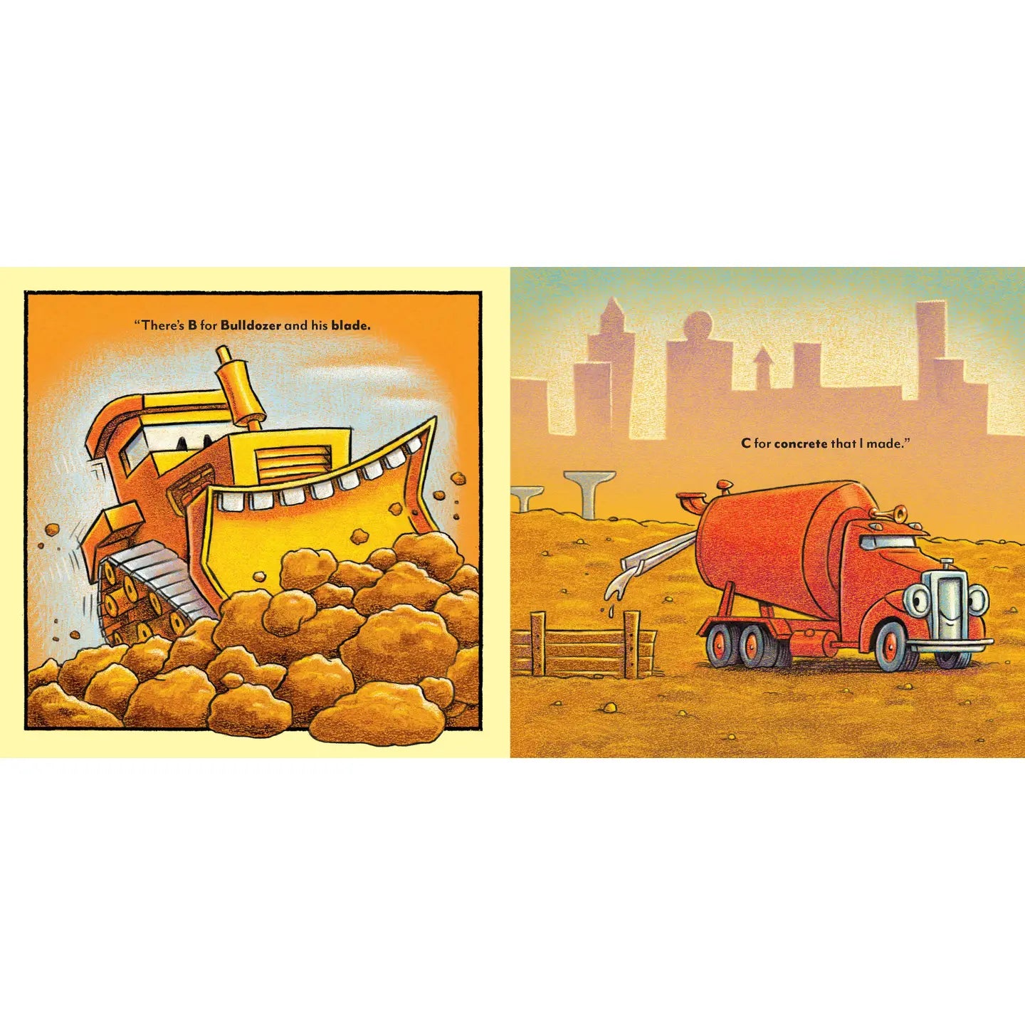 Cement Mixer's ABC: Goodnight Goodnight Construction Site