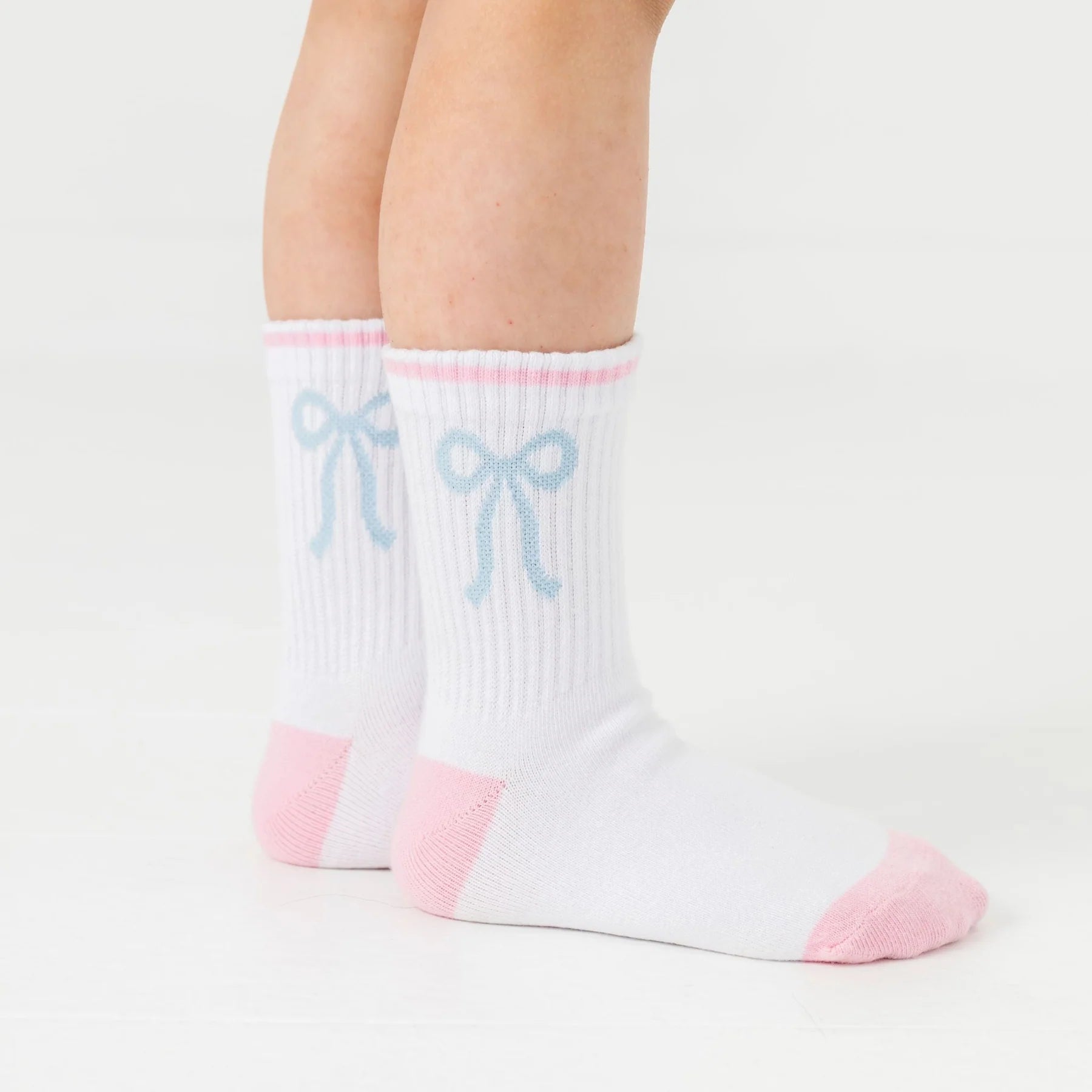 Crew Socks 3-Pack | Teddy Bow