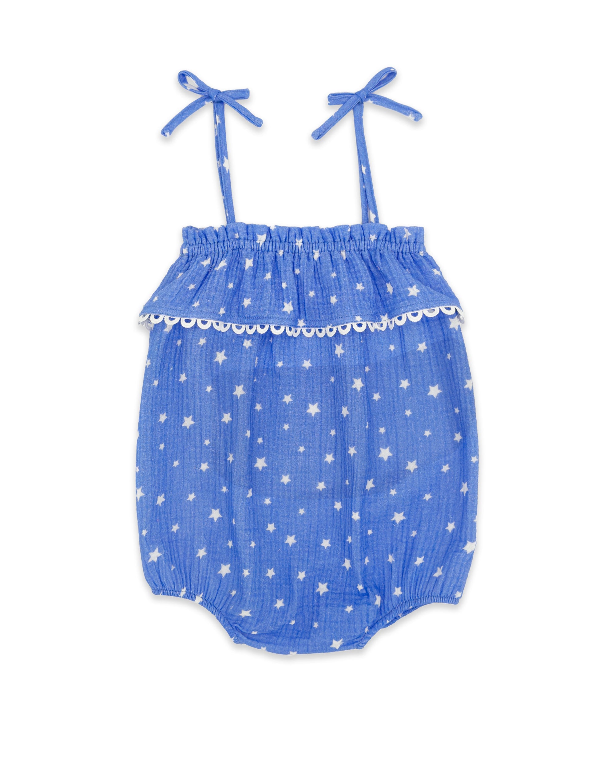 Bonita Baby Romper | Blue Jay