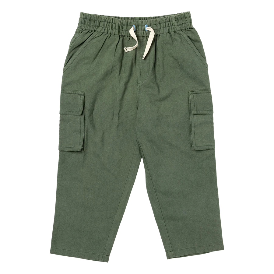 Boys Pull-On Pant in Four Leaf Clover