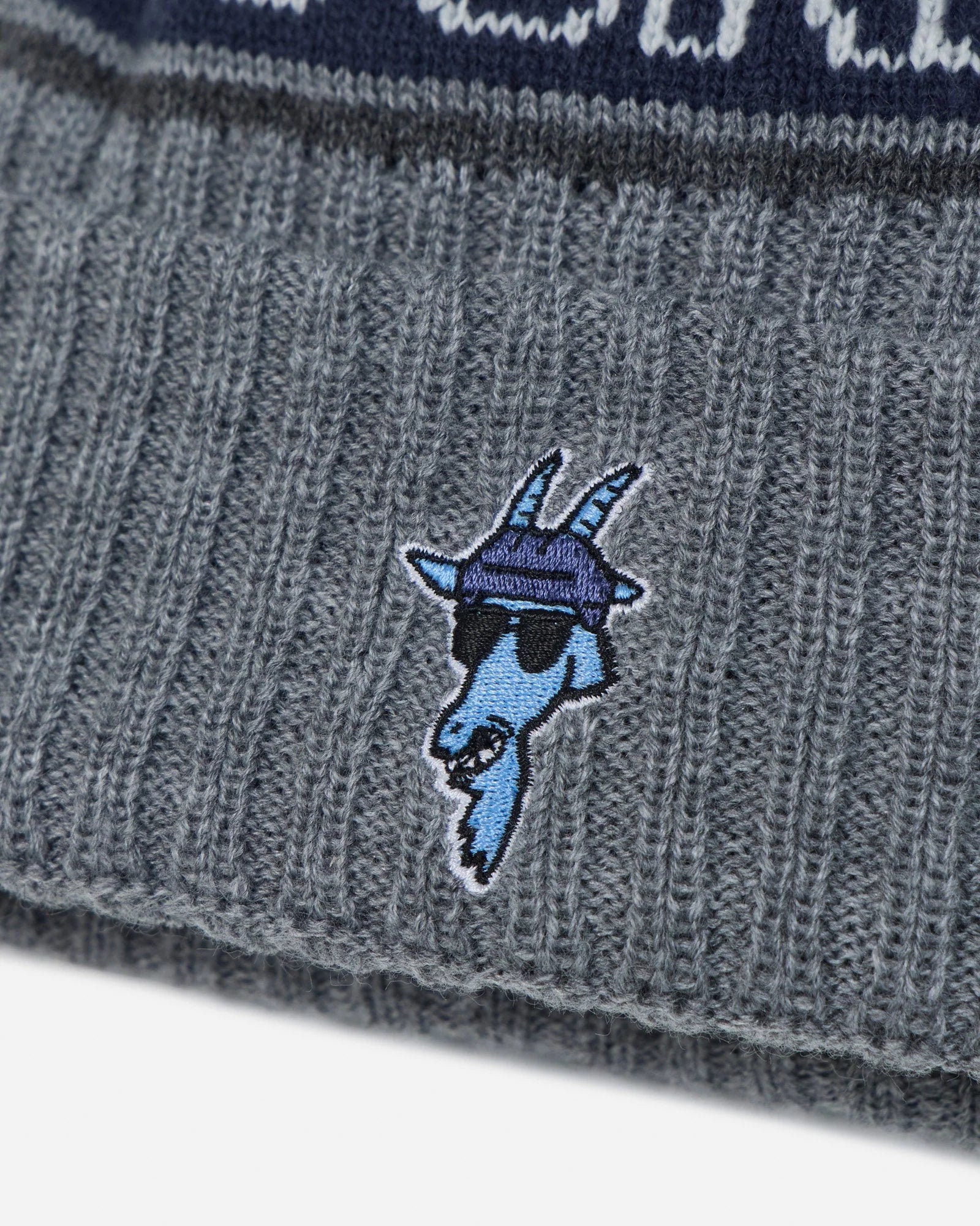 Bucket Head Hockey Pom Pom Beanie
