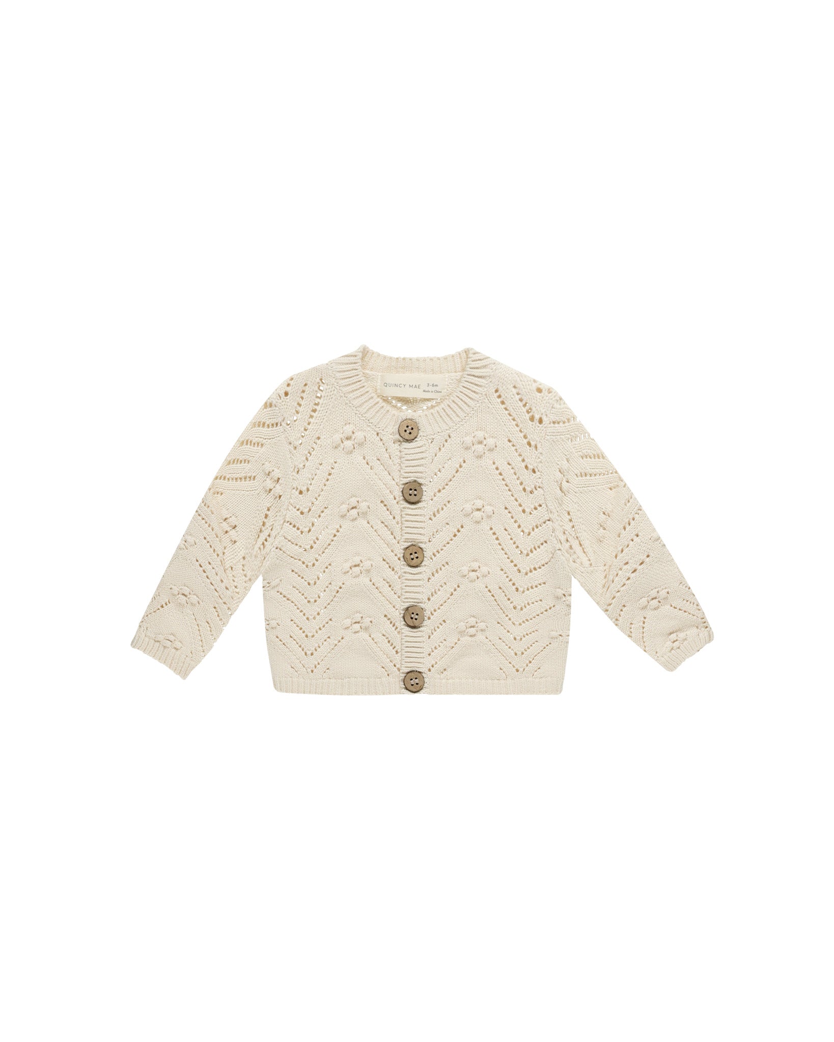 Knit Cardigan | Natural