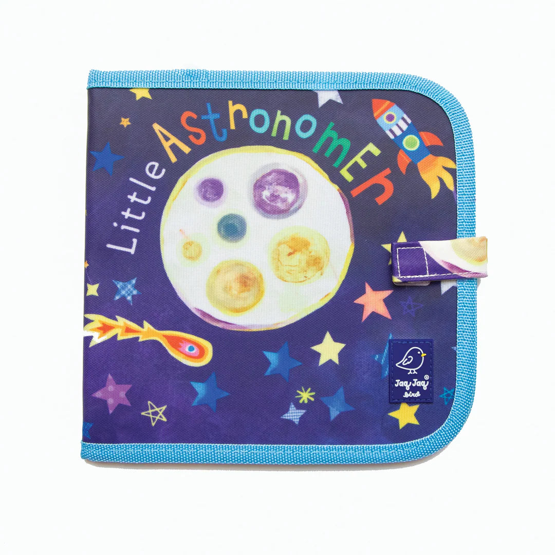 Solar Space Dry Erase Reusable Activity Book
