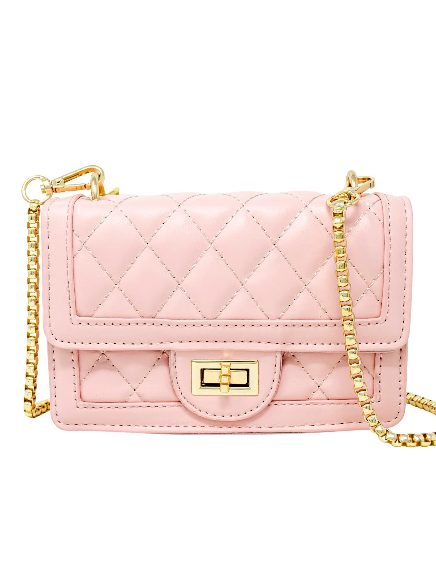 Classic Quilted Flap Purse