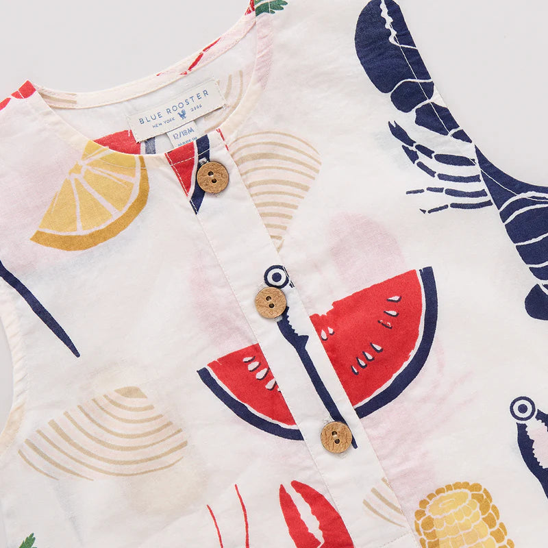 Baby Riley Jumper in Clam Bake