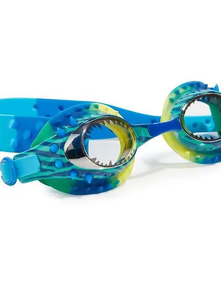 Prehistoric Dino-Mite Blue Swim Goggles