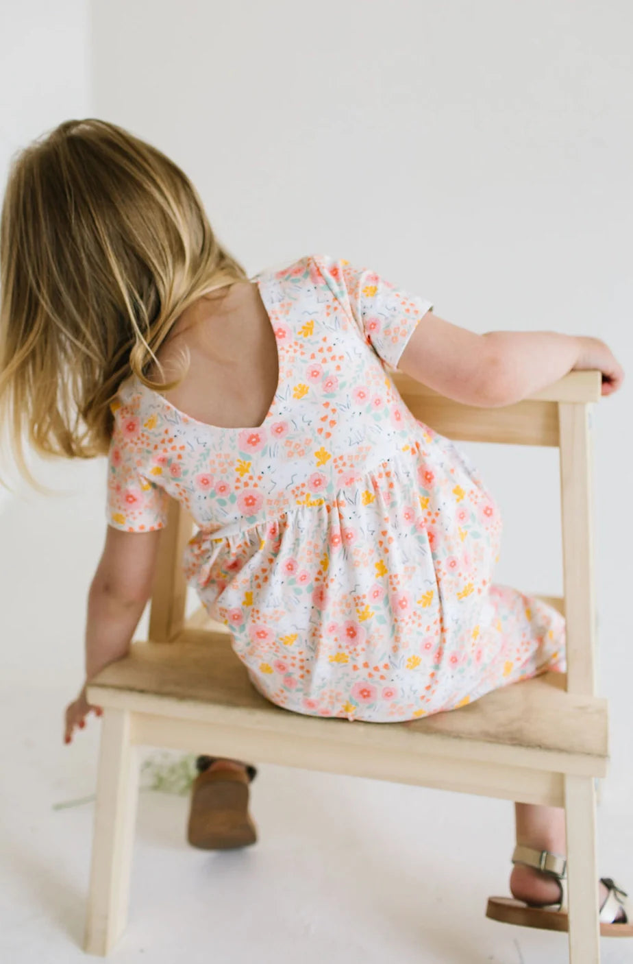 Rosie Romper in Bunny Field