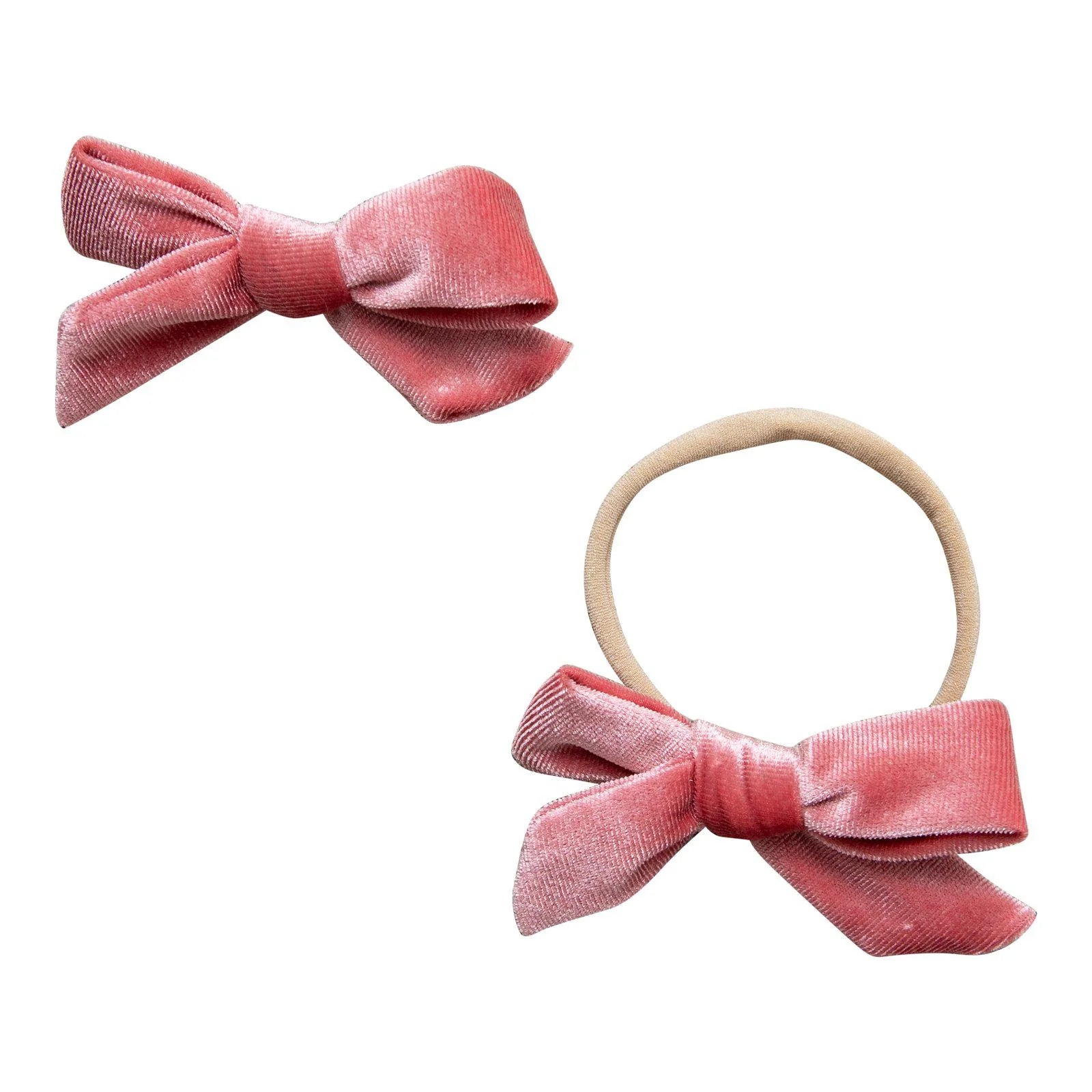 Velvet Bow Headband