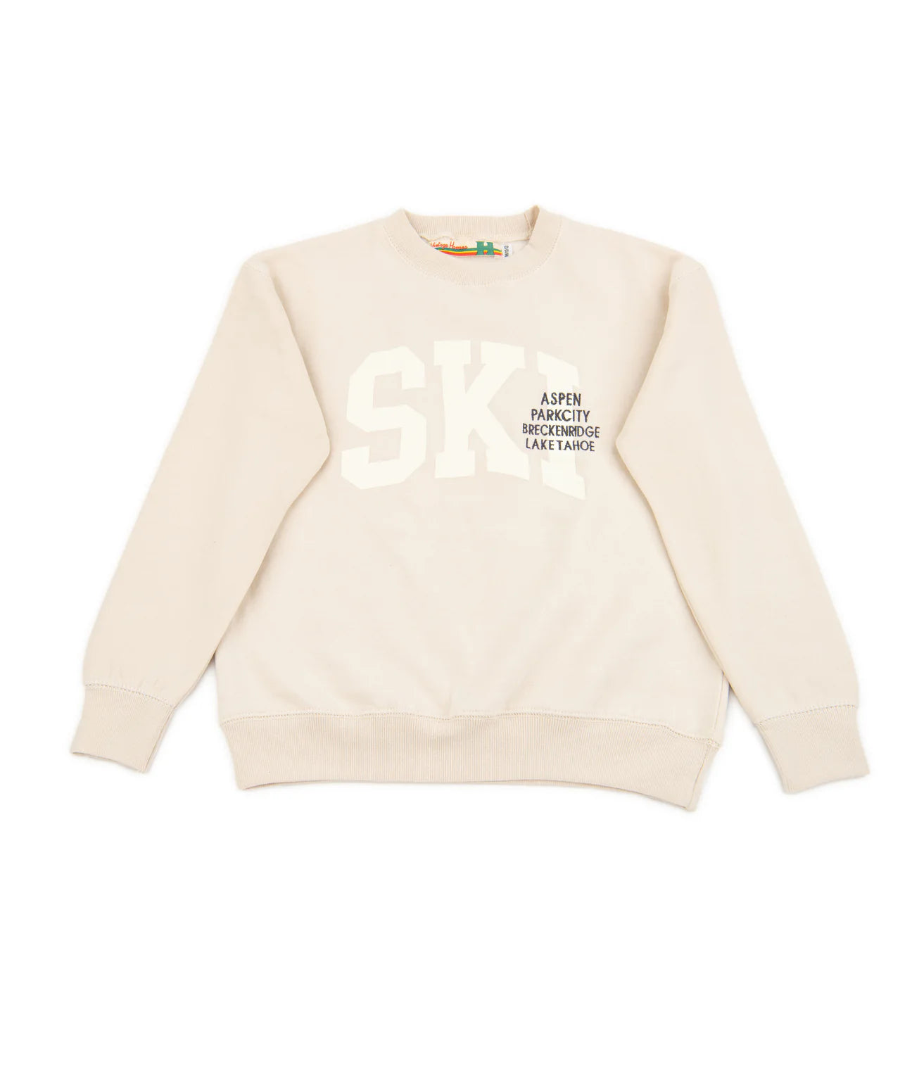 Girls Ski Destination Crew Sweatshirt