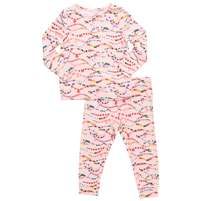 Friendship Bracelet Era Kids Pajama Set