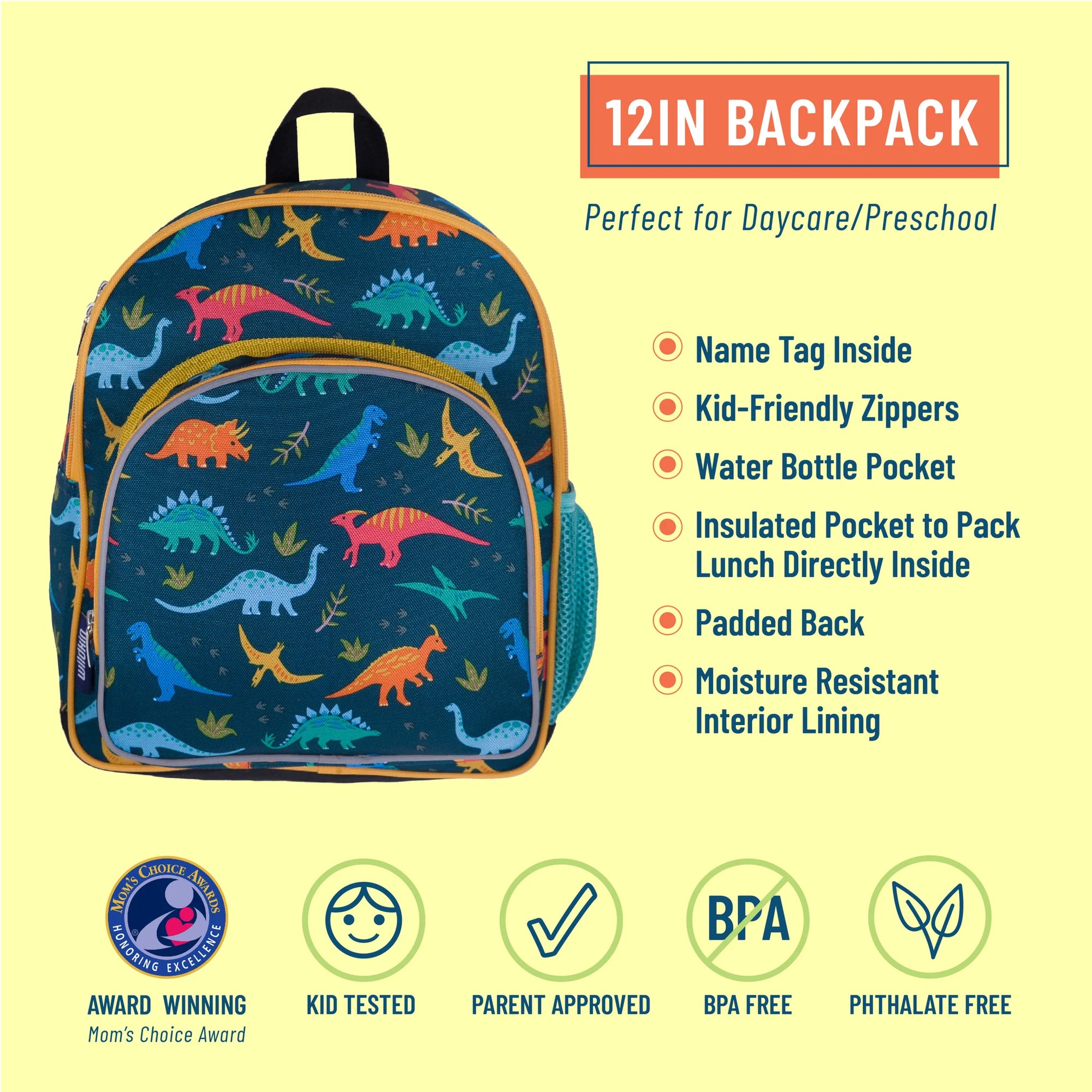 Jurassic 12 Inch Backpack