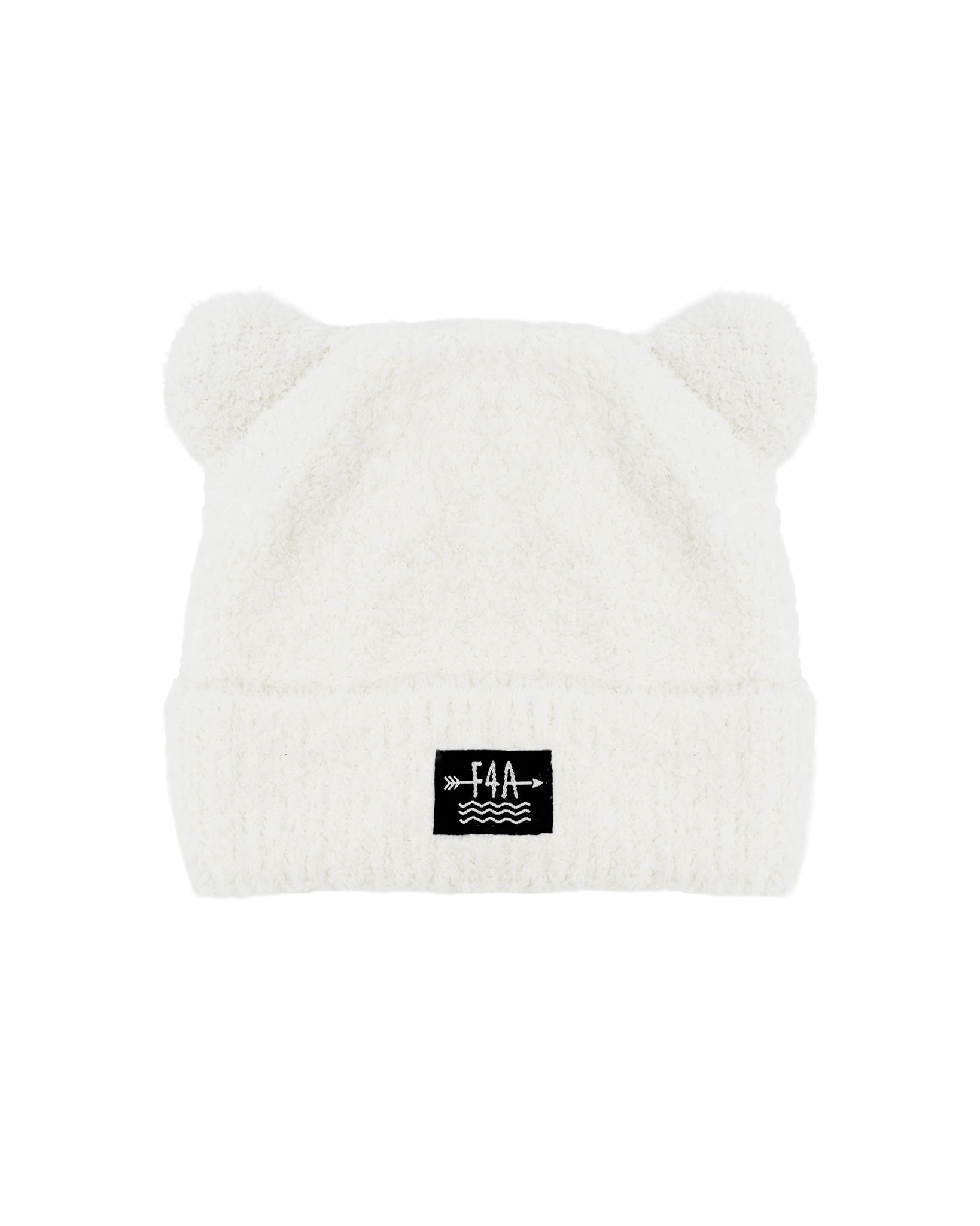 Wilde Plush Beanie in Ivory