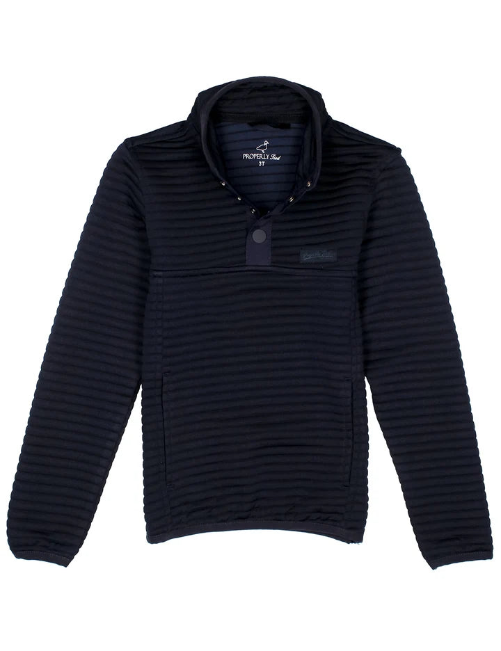 Boys Waypoint Pullover Navy