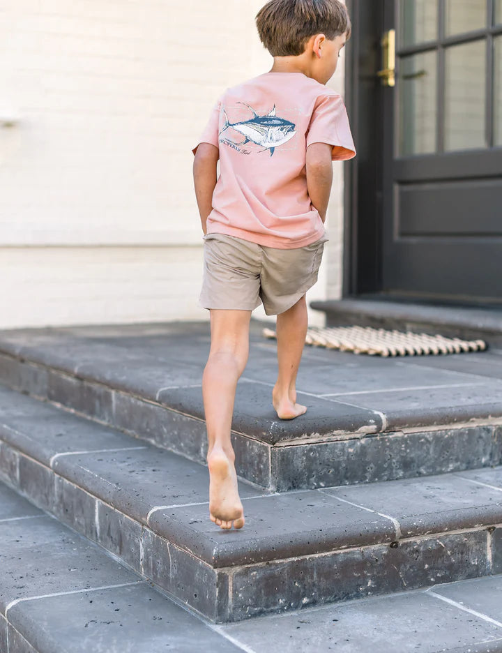 Boys Tuna Peach Tee Shirt