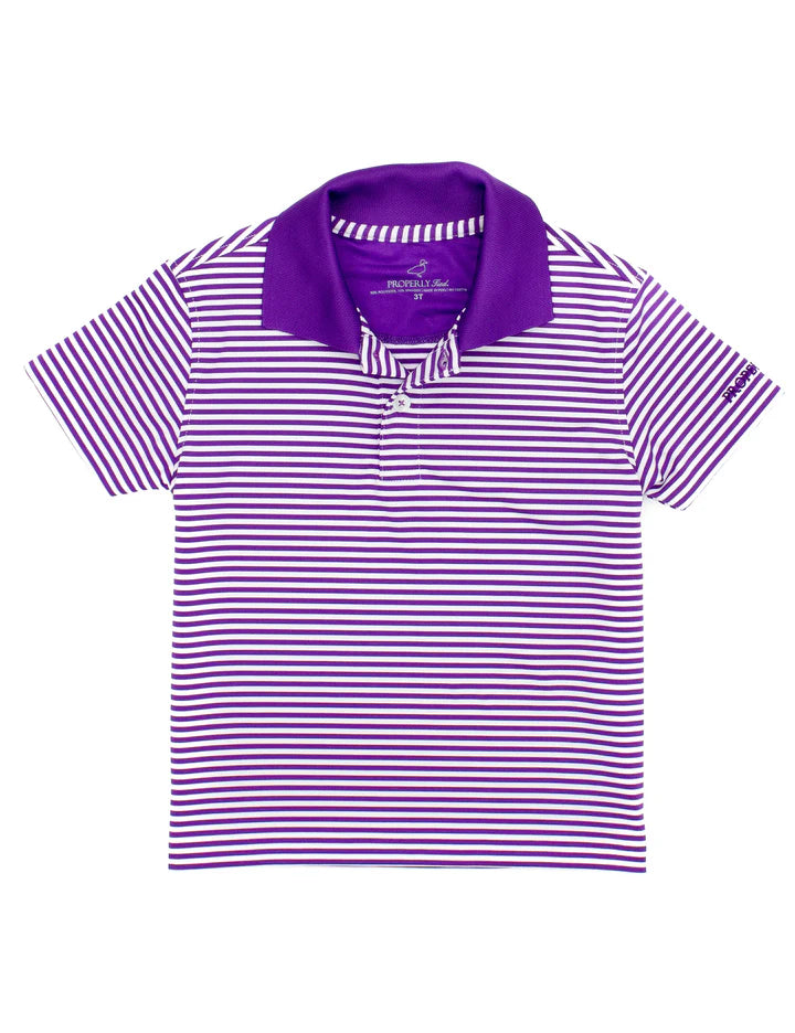 Boys Purple Dallas Polo