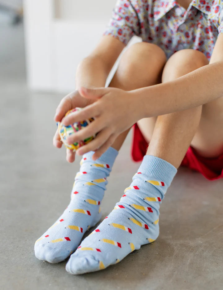 Boys Lucky Duck Pencil Socks